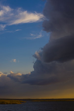 Minnesota Thunderstorm over Wild Rice Lake