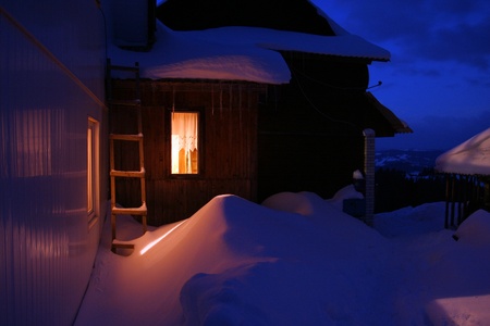 Carpathian Mountains are located in the Western Ukraine and take over 4% of the territory of Ukraine.の写真素材