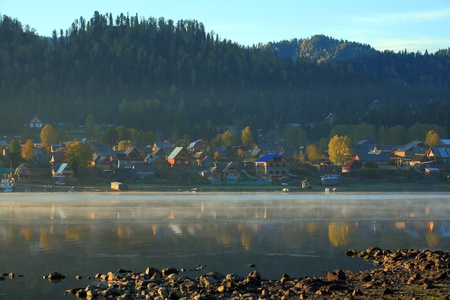 The Altai Mountainsの写真素材