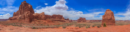 Arches National Parkの写真素材