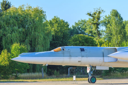 The State Aviation Museum of Ukraine Zhuliany, old Soviet planes