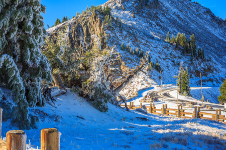 Crater Lake National Park, Oregon, USAの写真素材