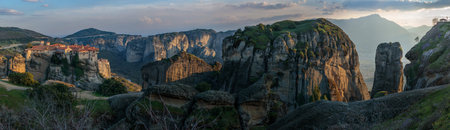 Monasteries of Meteora, Greeceの写真素材