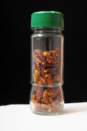 Some Very Hot Chili Peppers Ready to Cookの写真素材