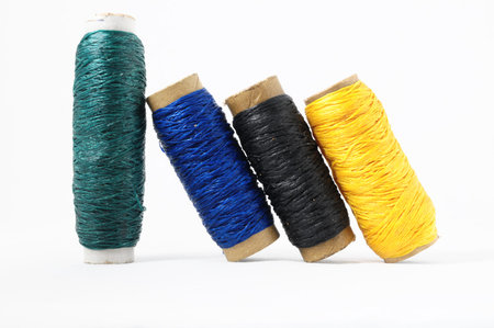 Roll of Twine isolated on a White Background