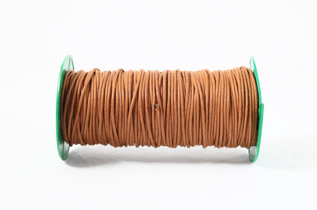 Roll of Twine isolated on a White Background