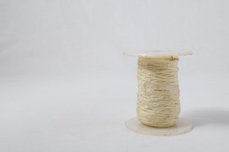 Roll of Twine isolated on a White Background