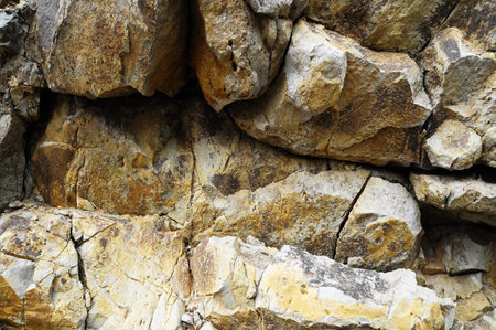 Close Up of a Volcanic Rock in Canary Islands Spain