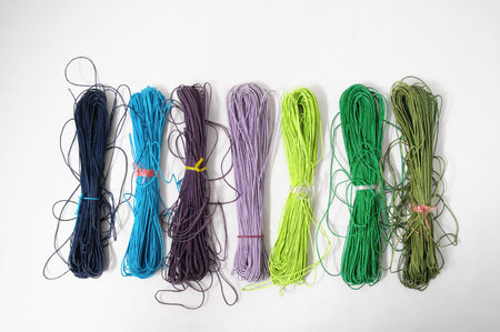 Roll of Twine isolated on a White Background