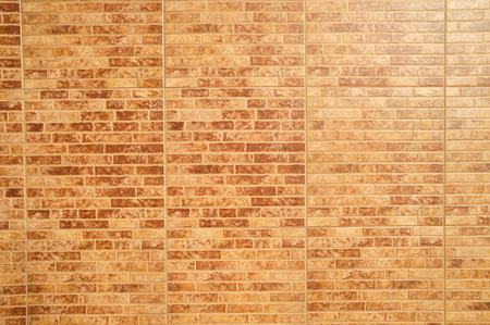 Orange Brick Wall on a Sunny Day Orange Brick Wall on a Sunny Day