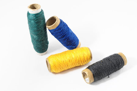 Roll of Twine isolated on a White Background