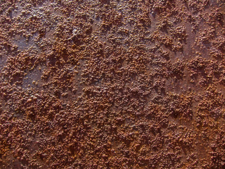 Orange Old and Rusty metal plate Texture