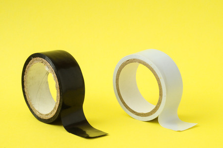 Round Adhesive Sticky New Insulation Tape Rollの写真素材