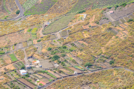 Aerial View Of El Hierro Canary Island Spain