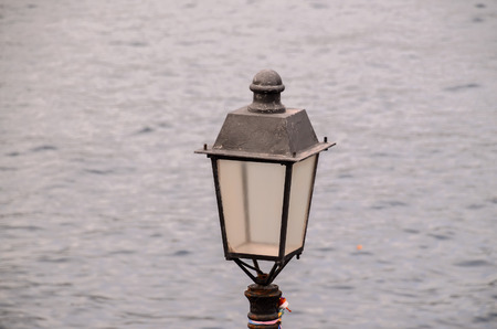 Vintage Classic Street Lamp Light Metal Lanternの写真素材