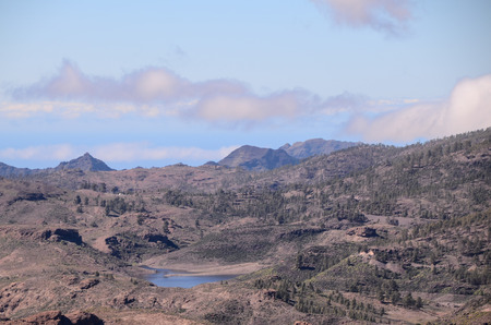 Big Valley in Gran Canaria, Canary Islands, Spainの写真素材
