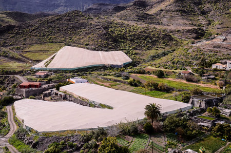 Big Valley in Gran Canaria, Canary Islands, Spainの写真素材
