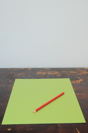 Exam Concept Picture Paper Sheet on a Wooden Tableの写真素材