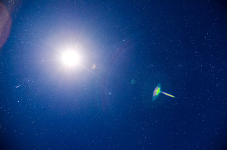 Night Sky Picture Darkness Planets and Starsの写真素材