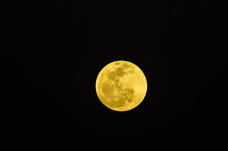 Moon Closeup Showing the Details of Lunar Surface.の写真素材