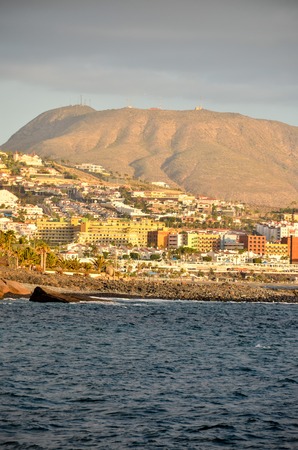 Sea Village at the Spanish Canary Islands.の写真素材