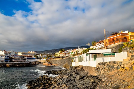 Sea Village at the Spanish Canary Islands.の写真素材