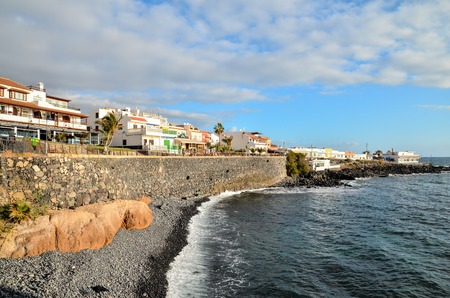 Sea Village at the Spanish Canary Islands.の写真素材