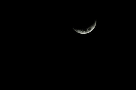 Moon Closeup Showing the Details of Lunar Surface.の写真素材