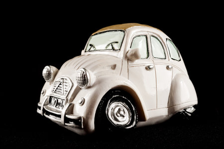 Picture of an Old Classic Car Statuette