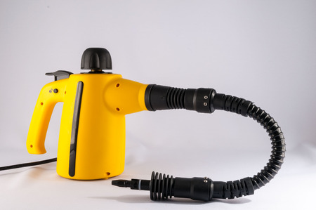 Picture of Yellow Hot Vapor Cleaning Machineの写真素材