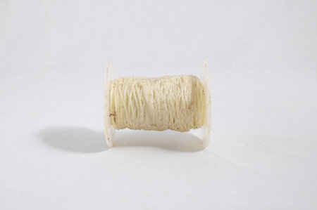 Roll of Twine isolated on a White Background