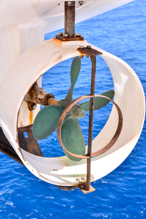 Picture of an Old Boat Helix Propellerの写真素材