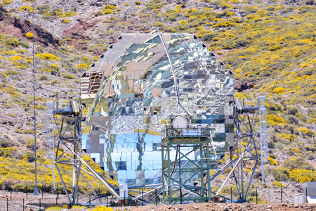 Picture of a Modern Scientific Astronomical Observatory Telescopeの写真素材