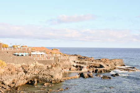 Photo Picture of the Beautiful Ocean Coast's View