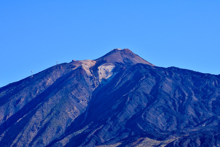 Desert Landscape in Volcan Teide National Park, Tenerife, Canary Island, Spainの写真素材