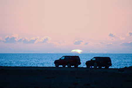 Photo Picture of a Beautiful Colored Sunset
