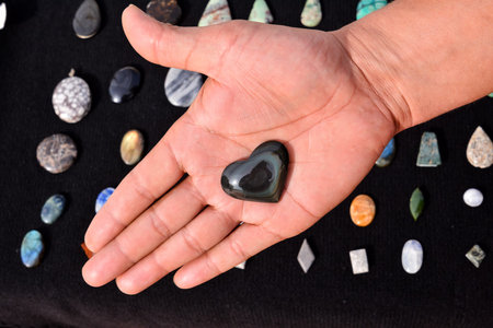 Photo Picture of Semi Precious Rock Stone Jewelの写真素材