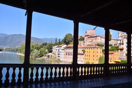 Photo Picture of the Medieval City Bassano del Grappaの写真素材