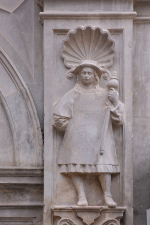 Photo Picture of a Beautiful Bas Relief Texture in Granadaの写真素材