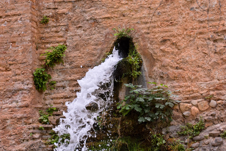 Photo Picture of a Beautiful Water Splash Waterfallの写真素材