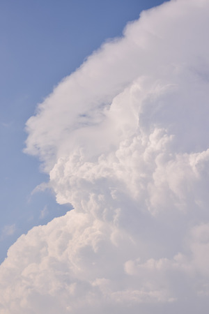 Cloudscape, Colored Clouds at Sunset near the Oceanの写真素材