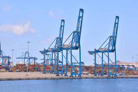 Editorial Picture of the Port in Gran Canaria Spain 10 october 2015のeditorial素材