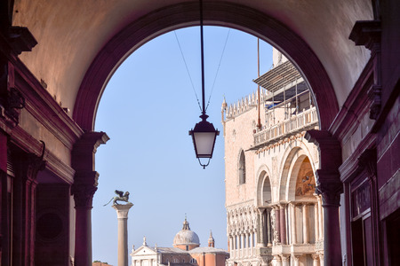 Photo Picture View of the Famous Venice Italian Cityの写真素材