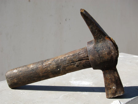 Wooden Hammer on a very sunny day in Tenerife