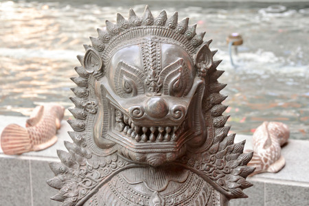 Photo Picture of a Classic Oriental Statueの写真素材