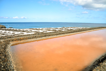 Picture Photo of Salt Flats in the Canry islandsの写真素材