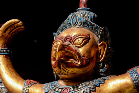 Photo Picture of a Classic Oriental Statueの写真素材