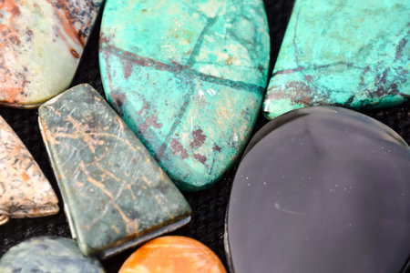 Photo Picture of Semi Precious Rock Stone Jewelの写真素材