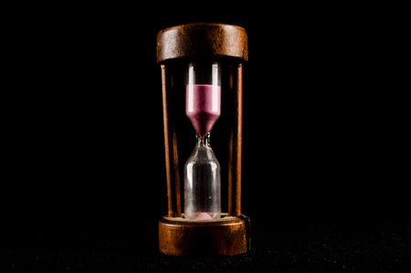 Classic Style Vintage Old Hourglass Sandglass Clockの写真素材