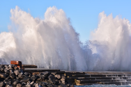 Photo Picture of a BIg Wave in the Oceanの写真素材